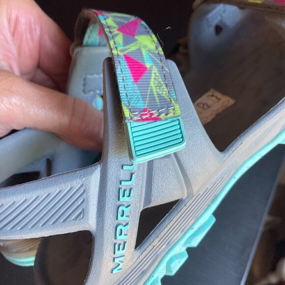 Merrell Junior & Older Kids Comfortable Hydro Drift Sandals - Grey - Picture 5 of 9